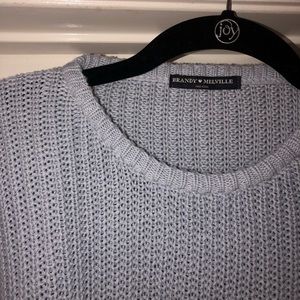 Light Blue Brandy Sweater